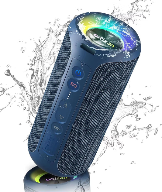 Bluetooth Speakers 40W Enhanced Bass Portable Outdoor Wireless Speaker 30Hrs IP7 Waterproof Shower Speaker Bluetooth 5.3